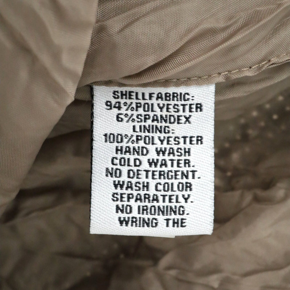 Passion Concept Skirt Womens Medium Beige Brown Broomstick Crinkle Corpcore - Picture 7 of 10